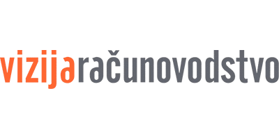 Vizija računovodstvo logo client by Events by Irena